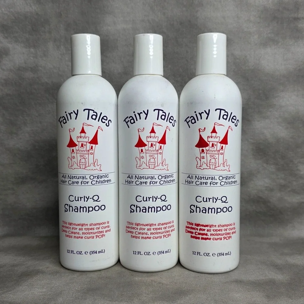 Fairy Tales Curly-Q Organic Hair Shampoo - 12 oz - 3 Pack